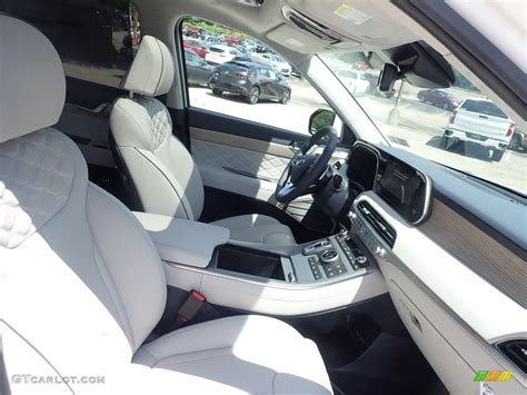 Navy/Beige Interior 2022 Hyundai Palisade Calligraphy AWD Photo ...