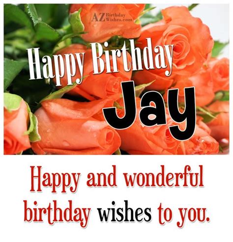 Happy Birthday Jay