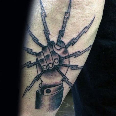 50 Lineman Tattoos For Men - Electrical Design Ideas