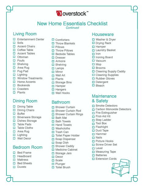 Essentials You Need to Get Settled in Your New Home - Overstock.com | New home essentials, New ...