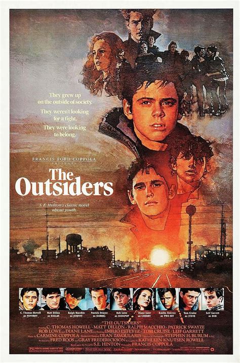 The Outsiders -1983-. Photograph by Album - Pixels