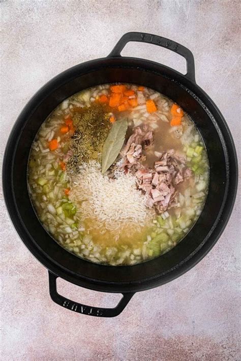 Turkey Carcass Soup Recipe - Dinner, then Dessert