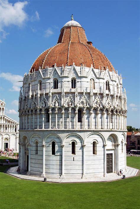 Piazza Dei Miracoli, The Baptistery Photograph by Nico Tondini - Fine ...