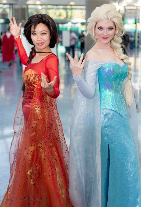 Fire and Ice Elsa by cindyrellacosplay on DeviantArt