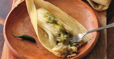 Tamales de Pollo en Salsa Verde: Chicken in Green Salsa Tamales | TASTE