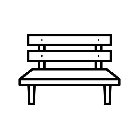 bench icon vector design template simple and clean 34794446 Vector Art at Vecteezy