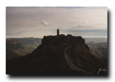 Civita Di Bagnoregio in Morning Light - Etsy