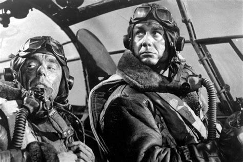 Angus Lennie with Cliff Robertson in 633 Squadron | Documentary film ...