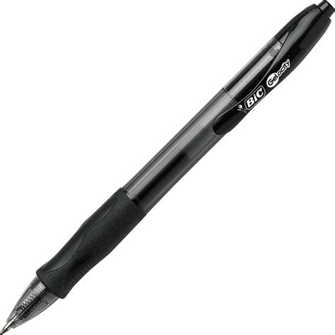 BIC Gel Retractable Pens BICRLC11BK | ForMyDesk.com | Gel pens, Bic, Gel ink pens