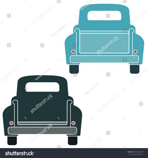 6 Old Truck Illustration Tailgate Images, Stock Photos, 3D objects ...