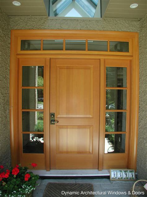 Traditional Douglas Fir Entry Door - Traditional - Front Doors ...