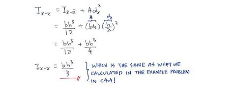 Example | C4.5 Parallel-Axis Theorem | Statics