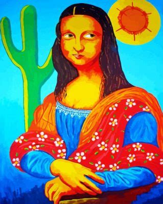 Mexican Mona Lisa Paint By Numbers - Numeral Paint Kit