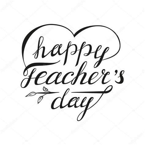 Happy teachers day greeting card — Stock Vector © IShkrabal #154341250