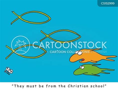 School Of Fish Cartoons and Comics - funny pictures from CartoonStock