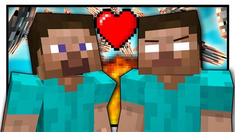 If Steve and Herobrine were Friends - Minecraft - YouTube