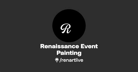 Renaissance Event Painting | Instagram, Facebook | Linktree