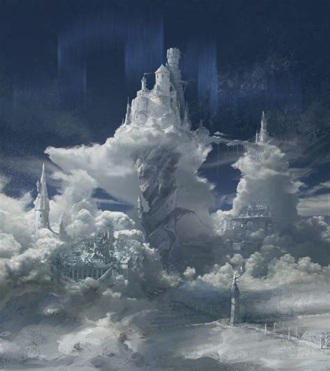 Fantasy Art Watch — Cloud Castle by Jiiang Shuainan