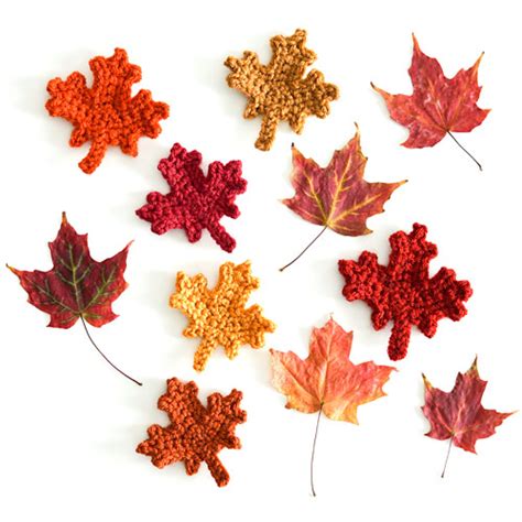 Maple Leaf Collection crochet pattern – PlanetJune by June Gilbank: Blog