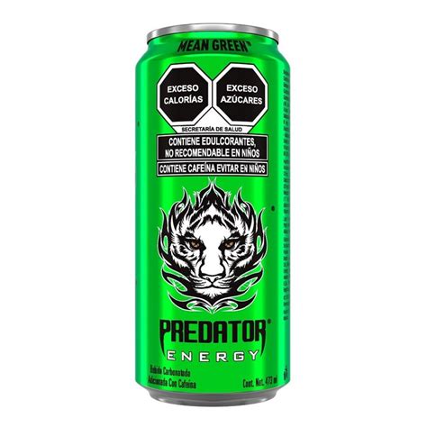 Bebida energética Monster Predator mean green 473 ml | Walmart