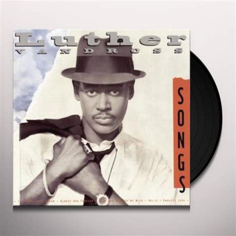 Luther Vandross SONGS Vinyl Record