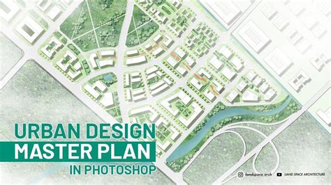 Urban Design Master Plan Rendering | Free building shadow actions and ...