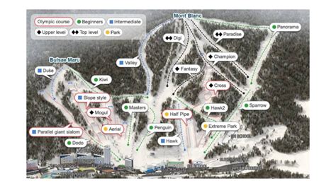 Phoenix Park Ski Map And Resort Information - Free Piste Map