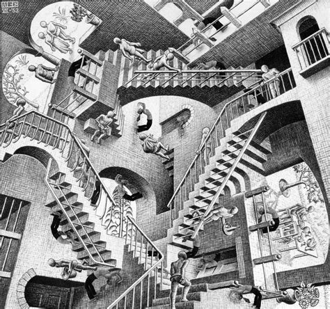 Relativity — M. C. Escher | 🎨 Art | Pinterest | Escher art