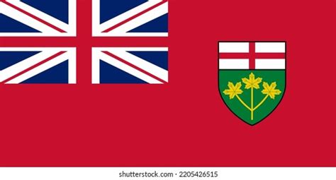 Ontario flag .eps Royalty-free Stock Vector Images