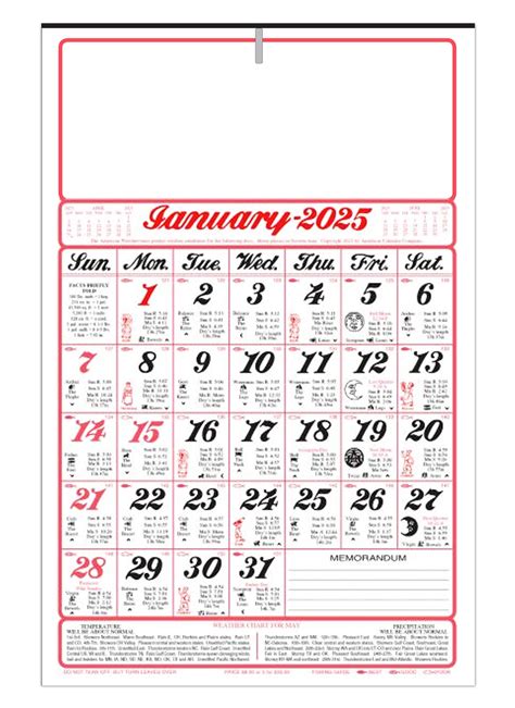 The Almanac Calendar - Nanni Valerye