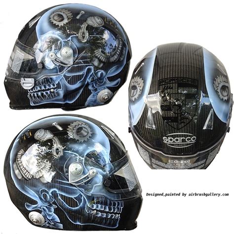 Sparco helmet designed painted by airbrushgallery.com 1-352-361-3404 | Helmet design, Helmet ...