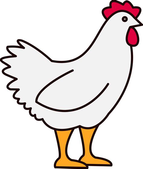 Hen Vector at GetDrawings | Free download