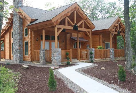 Log Cabin Kit Homes | Sugarloaf Log Home Kit | Conestoga Log Cabins