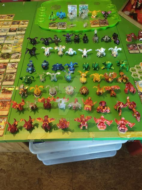 my bakugan collection popped open by SMD2509 on DeviantArt