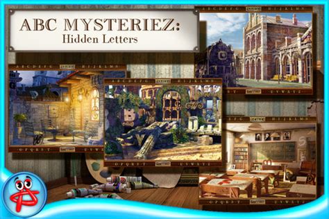 ABC Mysteriez: Hidden Letters Games Hidden Letters