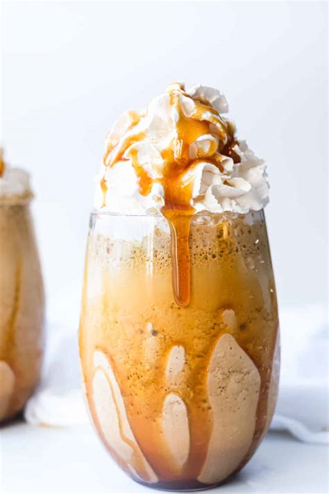 Caramel Frappe - Budget Delicious