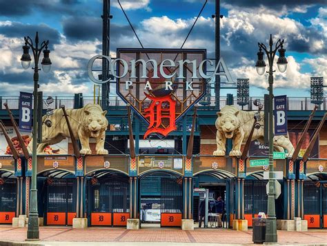 Comerica Park - Home of the Detroit Tigers Photograph by Mountain ...