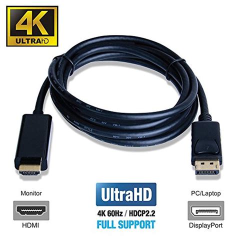 DisplayPort 1.4 to HDMI 2.0b Active 4K Cable 2M – Netplus Computers