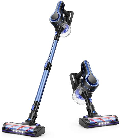 APOSEN Cordless Vacuum Cleaner 2-in1 lightweight Stick Vacuum for Carpet Hard Floor- H250 ...