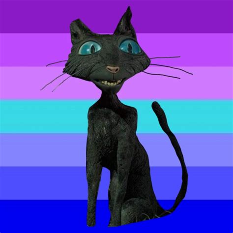 coraline cat egogender icon egogender pfp coraline pride icon Coraline Cat, Binary, Queer ...