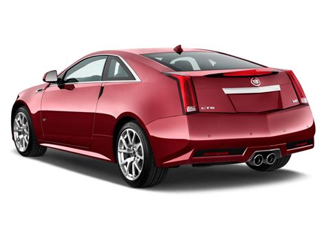 Image: 2012 Cadillac CTS-V Coupe 2-door Coupe Angular Rear Exterior ...