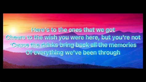 Memories (lyrics) - YouTube