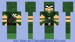 Green Arrow Minecraft Skin