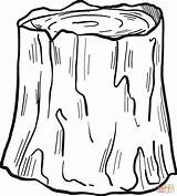 Tree Stump coloring Page  Free Printable Coloring Pages sketch template