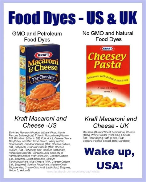 Food Industry Critic Listed The Ingredients Of US And UK Products To ...