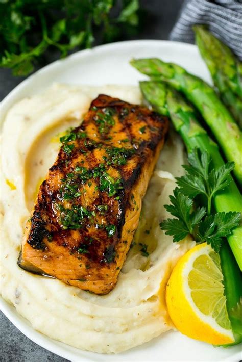 Grilled Salmon Recipe | Marinated Salmon | Healthy Salmon Recipe #salmon #grilling #seafood # ...