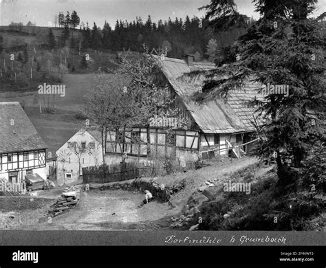 The old village mill Stock Photo - Alamy