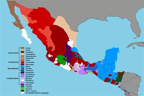 FAMSI - Linguistic Maps of Mesoamerica