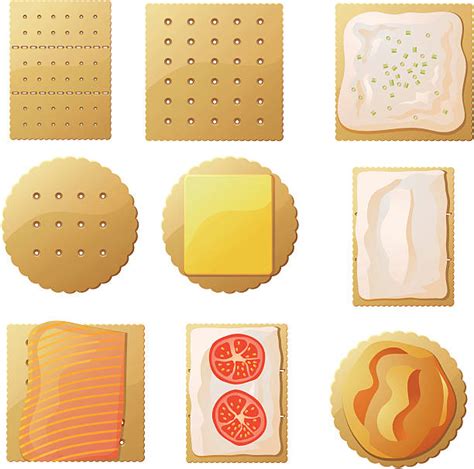 Cheese And Crackers Illustrations, Royalty-Free Vector Graphics & Clip ...