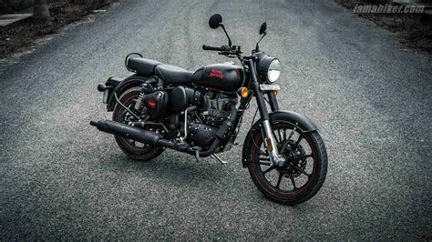 Royal Enfield Classic 350 BS6 Stealth Black HD wallpapers | IAMABIKER - Everything Motorcycle!